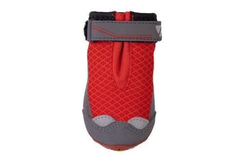 botas zapatos para perros Grip Trex™ rojo Sumac Ruffwear protección todo terreno.  suela Vibram de alto agarre toma 3