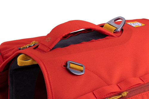 mochila alforja para perros Ruffwear Palisades™ Pack 2022, ajuste funcionalidad para que lleve cómodo la carga toma 11